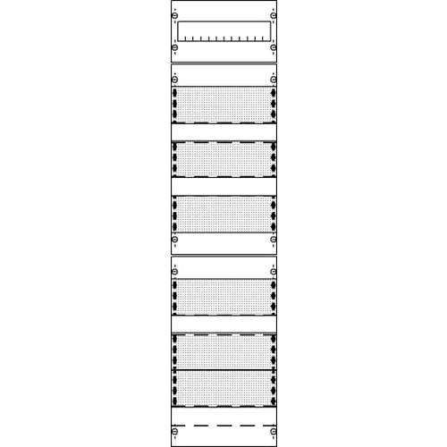 Striebel & John 2CPX054200R9999 FV17A3R3 Verteilerfeld Anzahl Teilungen = 12 Inhalt 1 St.