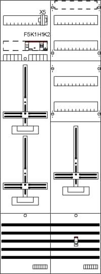 Striebel & John 2CPX054426R9999 DF29S03 Zählerfeld Inhalt 1 St.