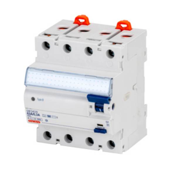 Gewiss GWD4534 GWD4534 Fehlerstrom-Schutzschalter  B    40 A 0.3 A 400 V