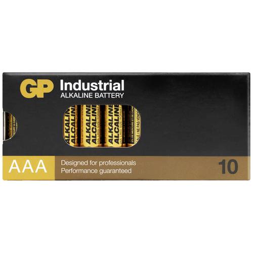 GP Industrial Micro (AAA)-Batterie 1.5 V 10 St.