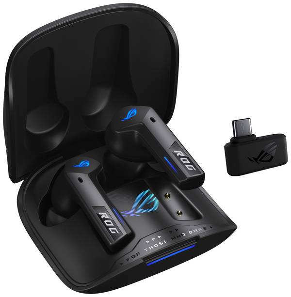 Asus ROG Cetra True Wireless Speednova  In Ear Kopfhörer Bluetooth® Stereo Schwarz Noise Cancelling Ladecase Gaming