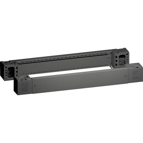 VX Sockel-Eckstück mit Sockel-Blende, vorne und hinten, H: 100 mm, für B: 800 mm, Stahlblech 8660.003 Rittal Inhalt: 1 S...