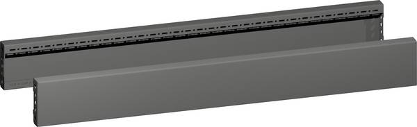 VX Sockel-Blende, seitlich, H: 100 mm, für T: 1000 mm, Stahlblech   8660035 Rittal Inhalt: 1 Set