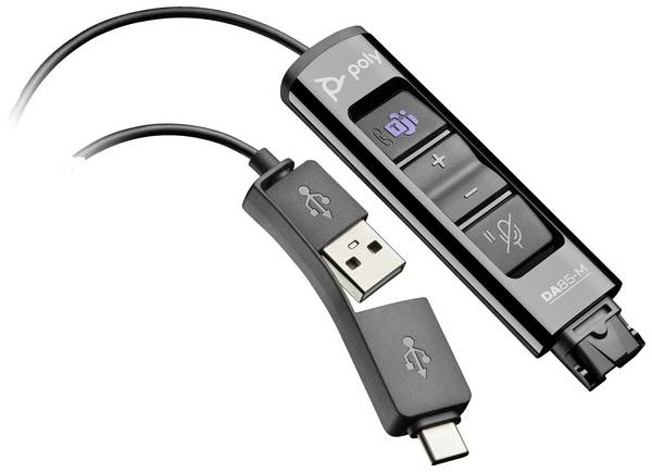 HP Poly DA85-M  Soundkarte, Extern  externe Lautstärkenregelung