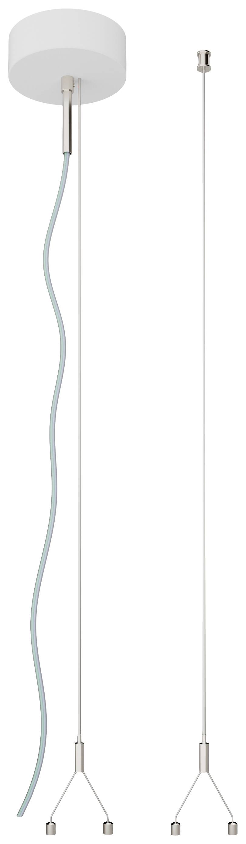 LEDVANCE Anschlusskit LN INV SUSPENSION KIT WT Weiß (L x B x H) 1500 x 120 x 40 mm 1 Set