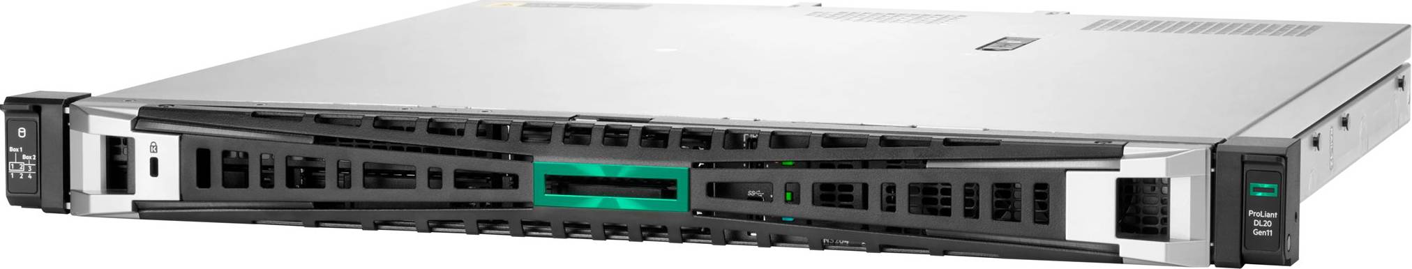 HPE ProLiant DL20 Gen11 1HE Xeon E-2414 4-Core 2.6GHz 1x16GB-U 2xLFF Non-Hot Plug VROC 290W