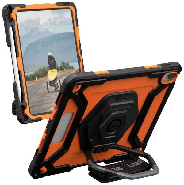 Urban Armor Gear Plasma Tablet-Cover Apple iPad 10.9" (Gen.10, 2022), iPad 10.9" (A16, 2025) 27,7 cm (10,9") OutdoorCase Schwarz, Orange