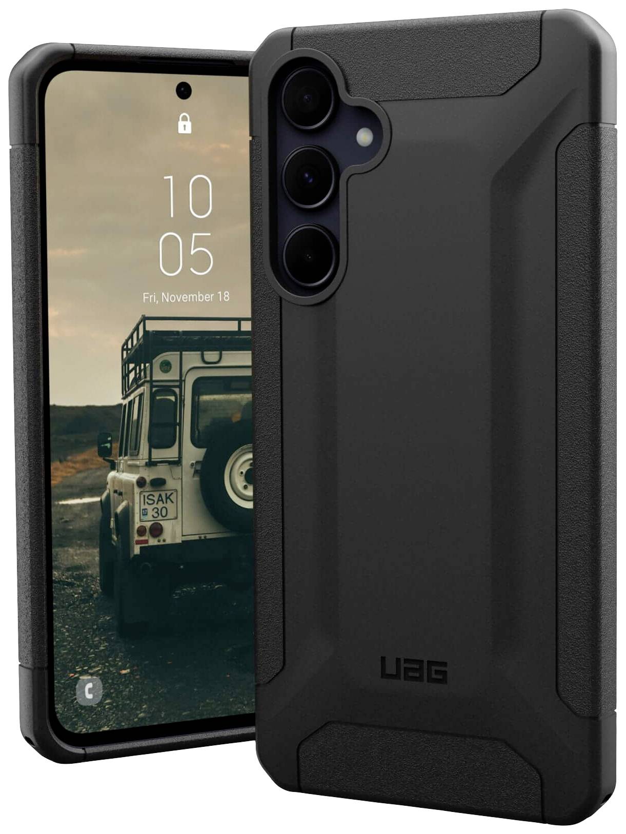 URBAN ARMOR GEAR Scout Outdoorcase Samsung Galaxy A35 5G Schwarz Stoßfest