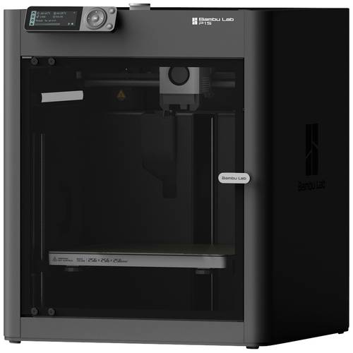 BambuLab P1S 3D Drucker inkl. Software, integrierte Kamera, beheizbares Druckbett, App-Anbindung