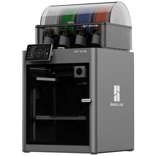 Thumbnail - BambuLab X1E Combo 3D Drucker inkl. Software, integrierte Kamera, beheizbares Druckbett