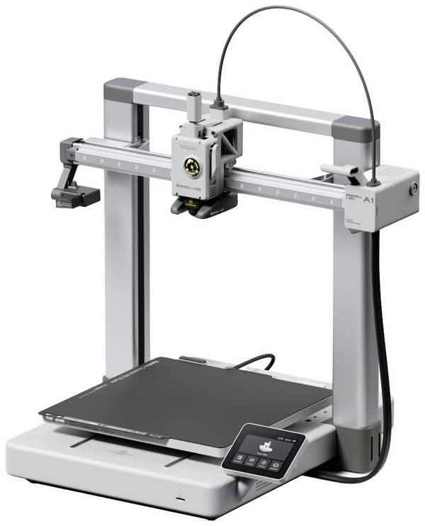 BambuLab A1 3D Drucker  beheizbares Druckbett, integrierte Kamera, LED-Beleuchtung, App-Anbindung, inkl. Software