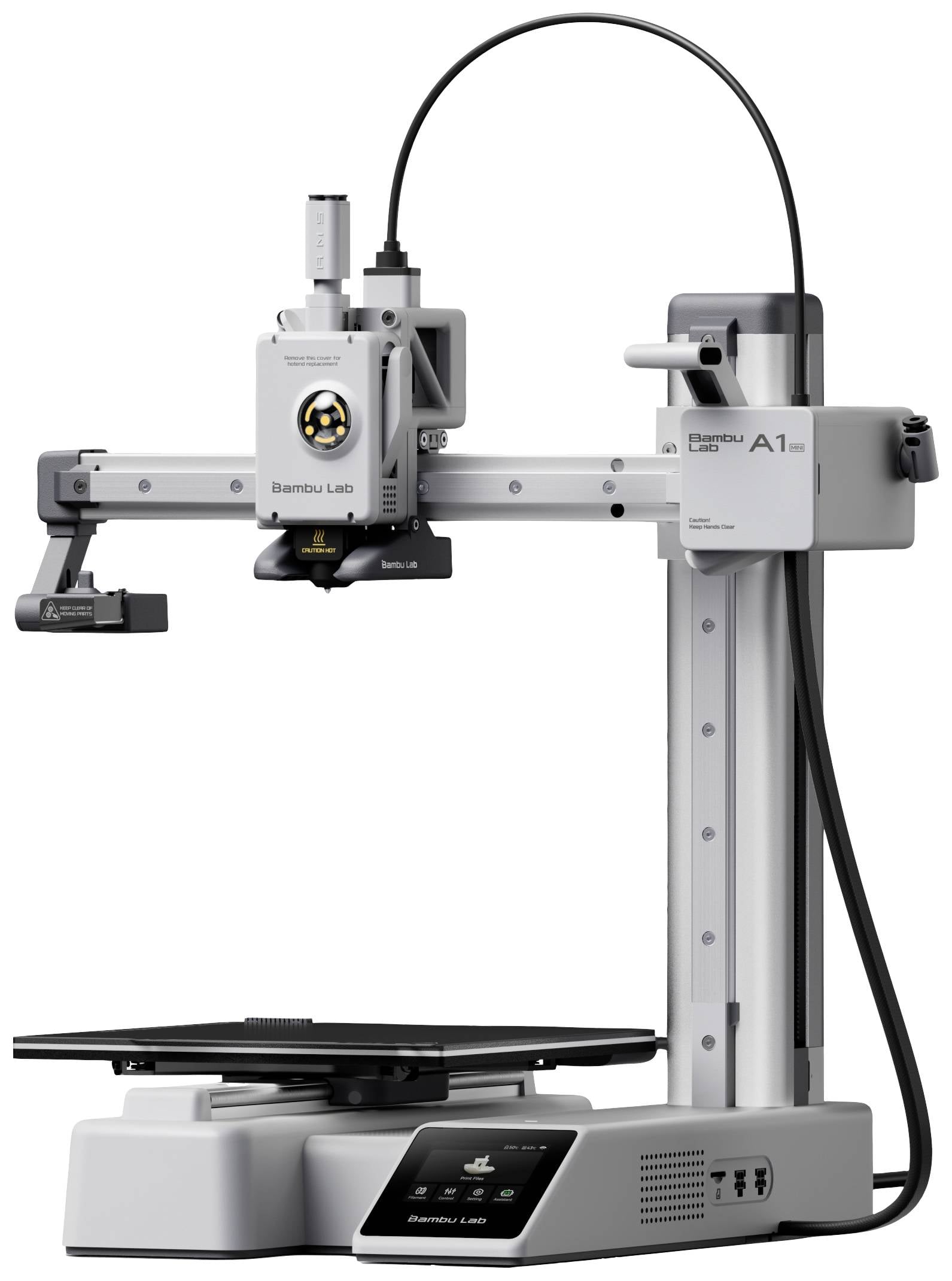 BambuLab A1 mini 3D Drucker beheizbares Druckbett, integrierte Kamera, LED-Beleuchtung, App-Anbindung, inkl. Software
