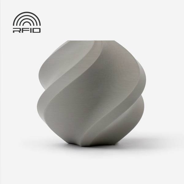 BambuLab A00-D0-1.75-1000-splfree Basic Refill Filament PLA  1.75 mm 1000 g Grau  1 St.