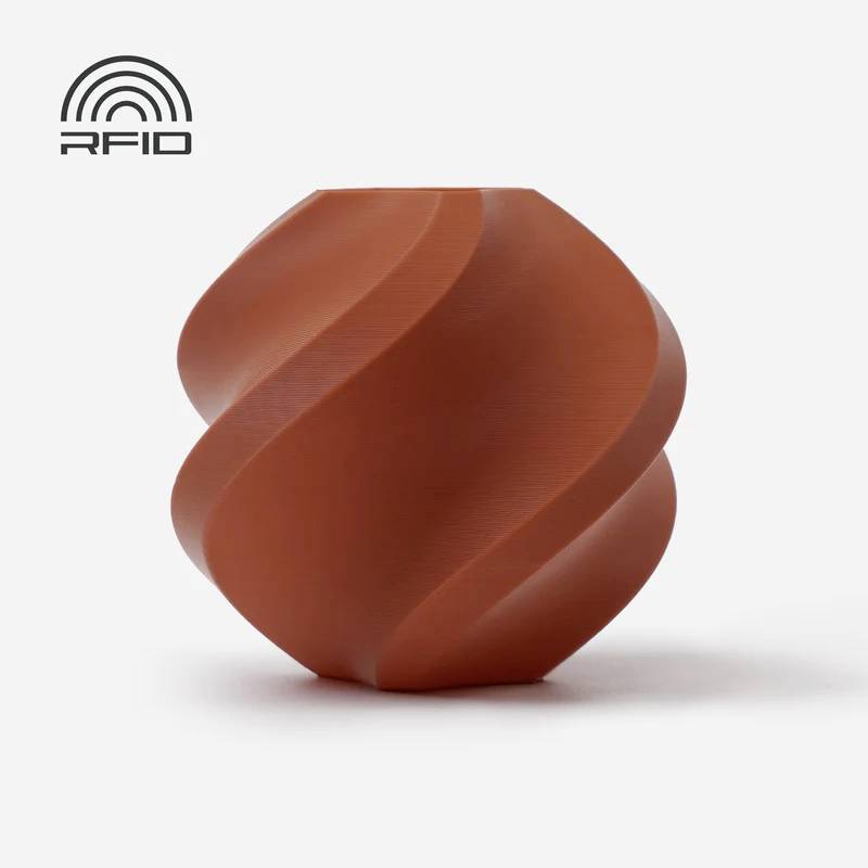 Thumbnail - BambuLab A00-N0-1.75-1000-splfree Basic Refill Filament PLA 1.75 mm 1000 g Braun 1 St.