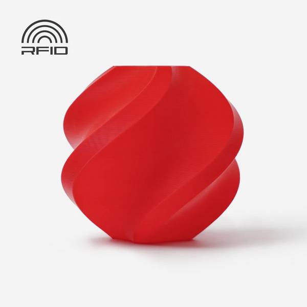 BambuLab A00-R0-1.75-1000-splfree Basic Refill Filament PLA  1.75 mm 1000 g Rot  1 St.