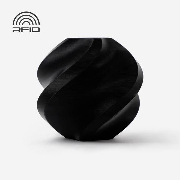 BambuLab A00-K0-1.75-1000-splfree Basic Refill Filament PLA  1.75 mm 1000 g Schwarz  1 St.