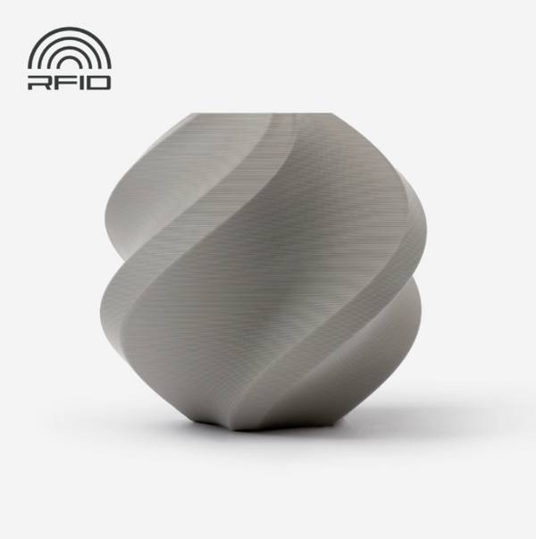 BambuLab A00-D0-1.75-1000-spl PLA Basic Filament PLA  1.75 mm 1000 g Grau  1 St.