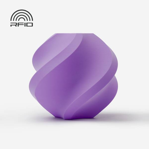 BambuLab A01-P4-1.75-1000-splfree Matte Refill Filament PLA Matt, geringerer Kunststoffgehalt 1.75 mm 1000 g Lila (matt)  1 St.