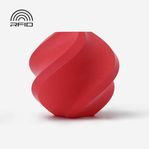 BambuLab A01-R1-1.75-1000-spl PLA Matte Filament PLA Matt 1.75 mm 1000 g Rot (matt) 1 St.