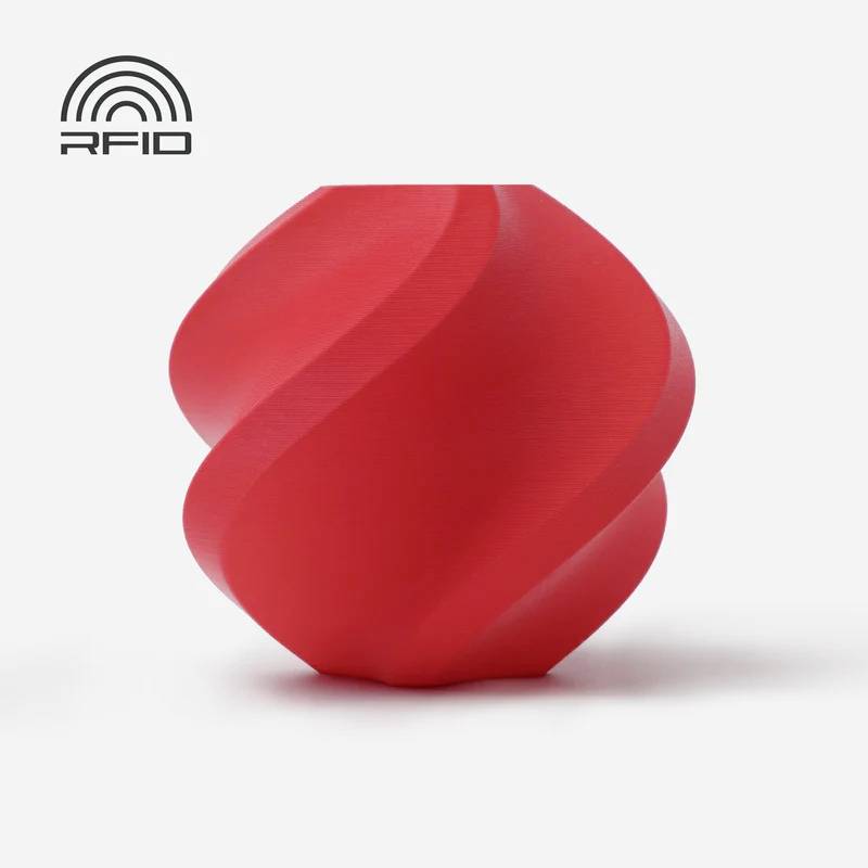 BambuLab A01-R1-1.75-1000-spl PLA Matte Filament PLA 1.75mm 1000g Rot (matt) 1St.