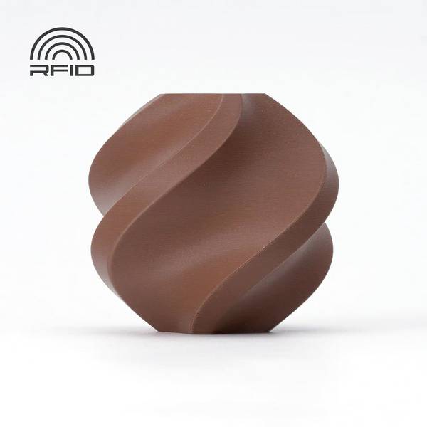 BambuLab A01-N2-1.75-1000-spl PLA Matte Filament PLA Matt 1.75 mm 1000 g Dunkelbraun, Matt  1 St.