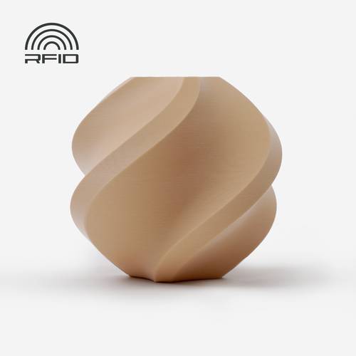 BambuLab A01-N1-1.75-1000-spl Matte Filament PLA 1.75 mm 1000 g Braun (matt) 1 St.