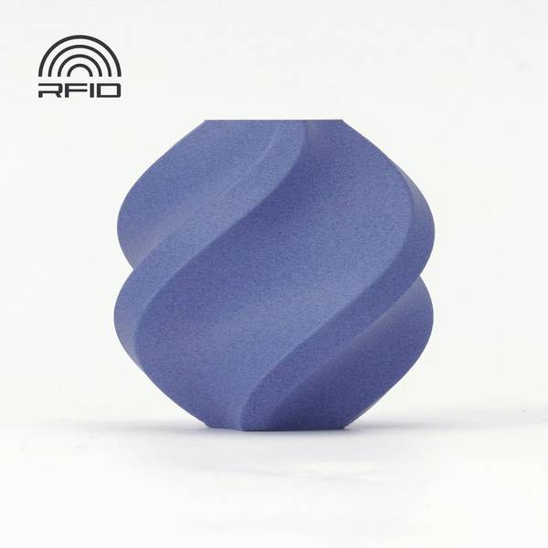 BambuLab A50-B9-1.75-1000-spl PLA-CF Filament PLA Compound hohe Steifigkeit, Matt, schlagfest, Highspeed Filament, Kohlefaserverstärkt 1.75 mm 1000 g Blau  1 St.