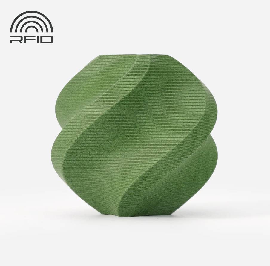 BambuLab A50-G7-1.75-1000-spl PLA-CF Filament PLA Compound 1.75 mm 1000 g Grün 1 St.