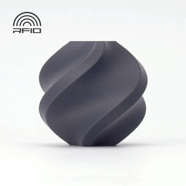 BambuLab A50-D6-1.75-1000-spl PLA-CF Filament PLA Compound Kohlefaserverstärkt 1.75 mm 1000 g Grau 1 St.