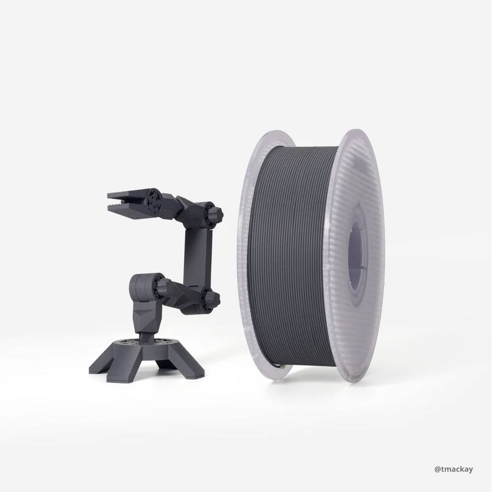 BambuLab A50-D6-1.75-1000-spl PLA-CF Filament PLA Compound Kohlefaserverstärkt 1.75 mm 1000 g Grau 1 St.-1
