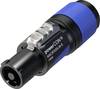Neutrik NAC3FXXA-W-S Netz-Steckverbinder powerCON Buchse, gerade Gesamtpolzahl: 2 + PE 16 A Blau 1 St. Piece