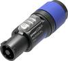 Neutrik NAC3FXXA-W-L Netz-Steckverbinder powerCON Buchse, gerade Gesamtpolzahl: 2 + PE 16 A Blau 1 St. Piece