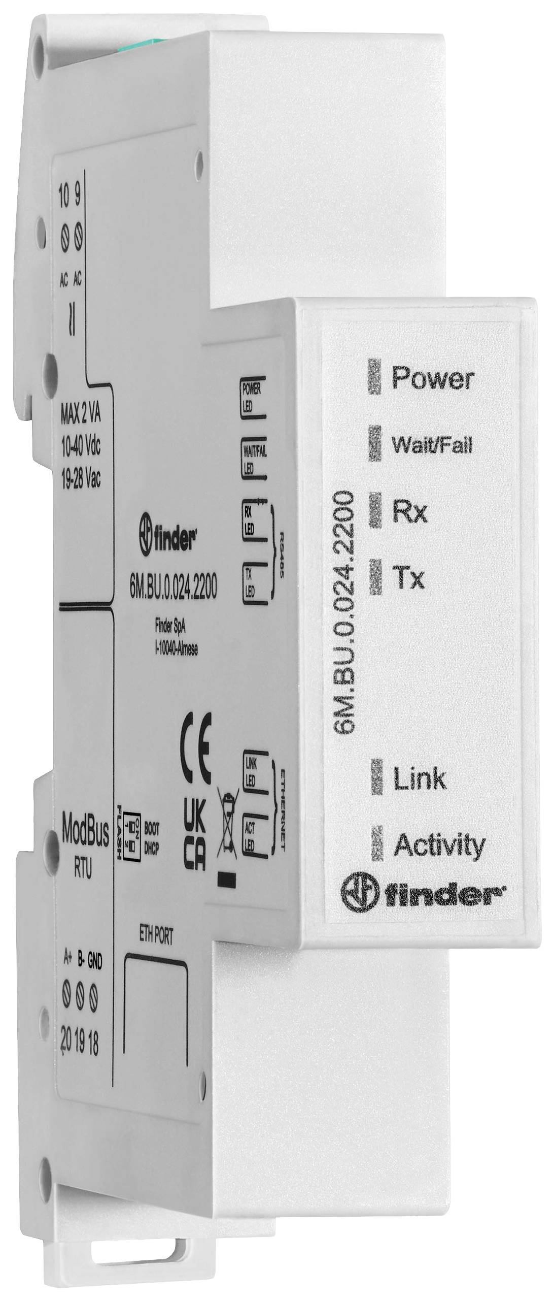 Counttec ESCT-T24 KW30200 Messwandler – 200A Primär, 5A Sekundär – Für Bidirektionale Zähler, Einfache Montage