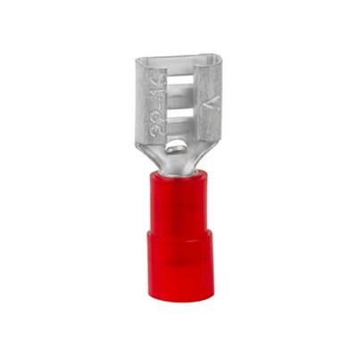 ABB 7TCA301110R0058 Flachsteckhülse Rot 1 St.