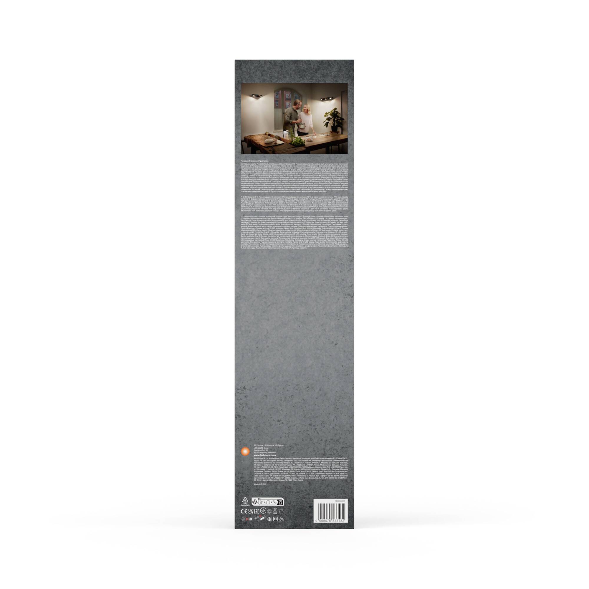 Die Verpackung zeigt eine stilvolle Küche mit einem Pflanzenarrangement auf einem Holzregal. Eine Lampe beleuchtet sanft die Szene.