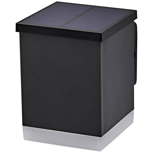 LEDVANCE 4058075834767 ENDURA STYLE SOLAR Solar-Außenwandleuchte LED 0.50 W Grau