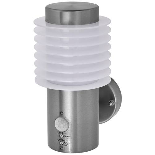 LEDVANCE ENDURA STYLE RONDO 4058075835122 LED-Außenwandleuchte mit Bewegungsmelder LED 9.50 W Stahl
