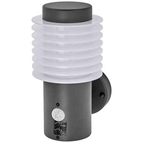 LEDVANCE ENDURA STYLE RONDO 4058075835160 LED-Außenwandleuchte mit Bewegungsmelder LED 9.50 W Grau