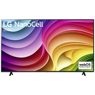 LG Electronics 75NANO82T6B LED-TV 190 cm 75 Zoll EEK G (A - G) CI+, DVB-T2, DVB-S2, DVB-C, WLAN, UHD, Smart TV, Nano Cel