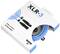 Beschreibung: Verpackung eines 'RØDE Neutrik XLR-3' Kabels, 3 Meter lang, blau, geeignet für Audio-Anwendungen.