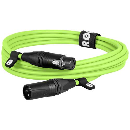 Rode XLR3M-G XLR Verbindungskabel 3 m Grün