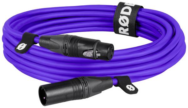 Rode XLR6M-PU XLR Verbindungskabel   Lila