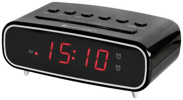 soundmaster UR111SW Radiowecker UKW UKW  Weckfunktion Schwarz