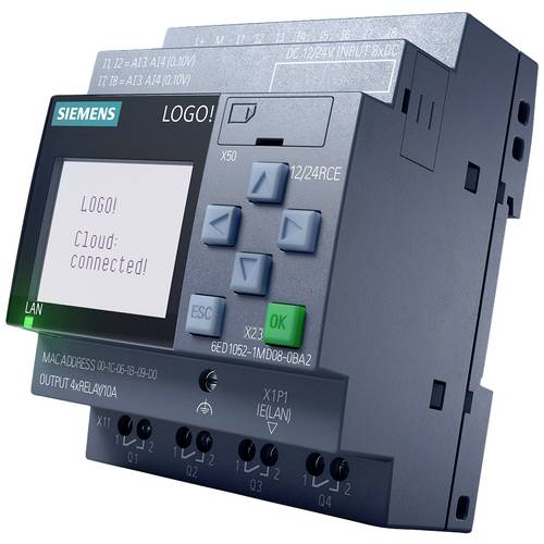 Siemens 6ED1052-1HB08-0BA2 SPS-Steuerungsmodul 24 V/DC, 24 V/AC