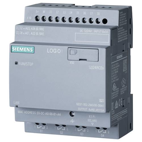 Siemens 6ED1052-2MD08-0BA2 SPS-Steuerungsmodul 12 V/DC, 24 V/DC