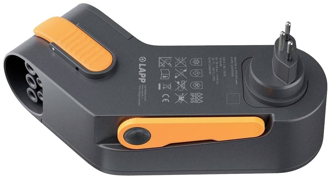 LAPP Mobility Dock 1,8 kW – Mobiles Ladegerät mit Typ J Stecker für E‑Auto & Hybrid, 230V-2
