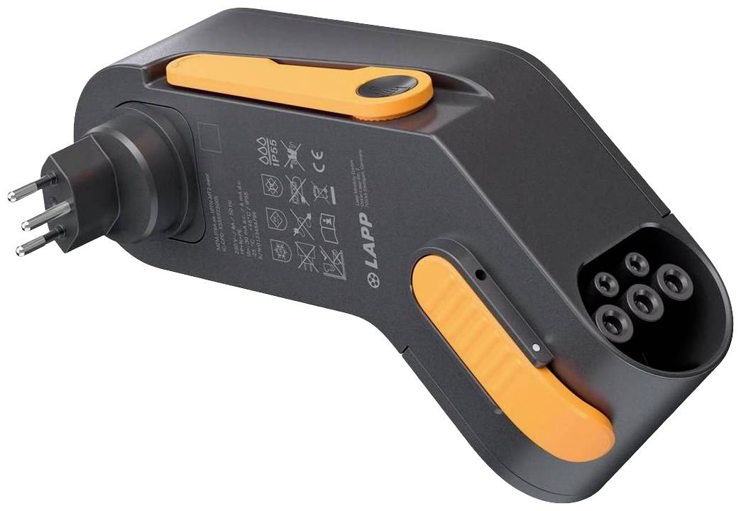 LAPP Mobility Dock 1,8 kW – Mobiles Ladegerät mit Typ J Stecker für E‑Auto & Hybrid, 230V-3