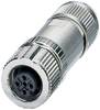 Lütze 490201 Sensor-/Aktor-Steckverbinder M12 Buchse, gerade Polzahl Sensoren: 5 1 St.
