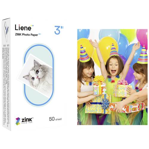 Liene Pearl Series KW001-65028 Fotopapier 50 x 76 mm 50 Blatt Selbstklebend, Wiederablösbar