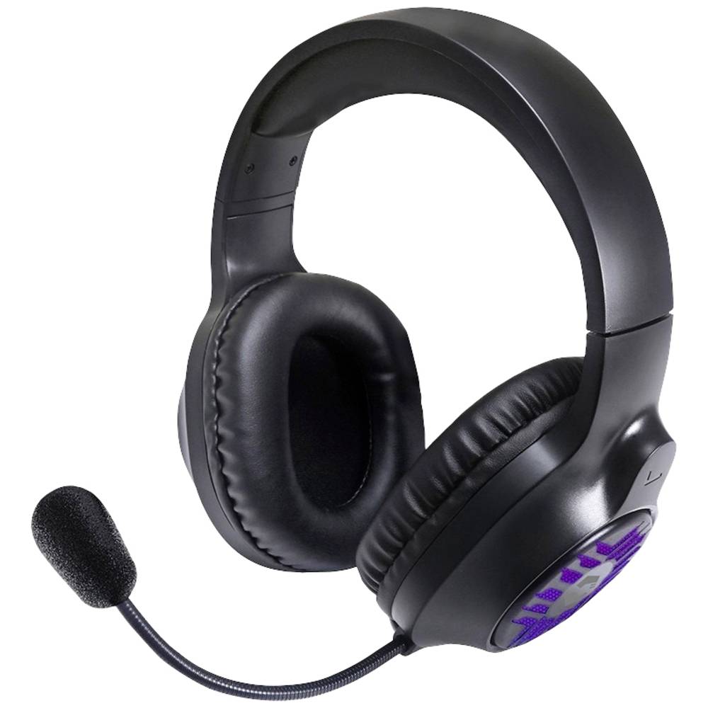 SpeedLink TYRON Over Ear headset Gamen Kabel Stereo Zwart, RGB Headset, Volumeregeling, Microfoon ui